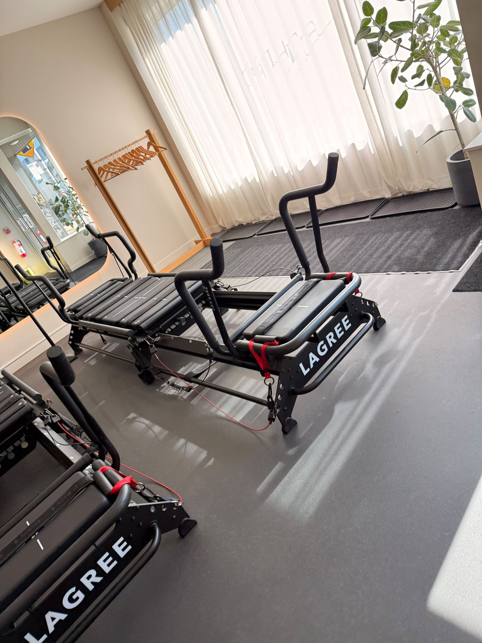 Fitness studio cleaned by the commercial team